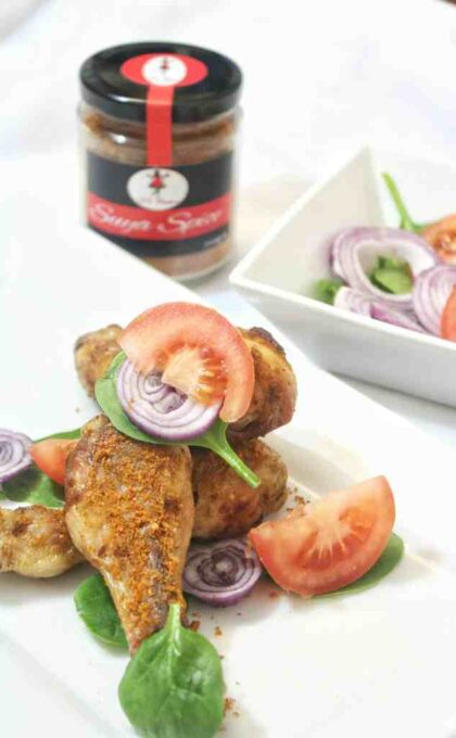 Authentic Nigerian Suya: Spiced Grilled Chicken Skewers