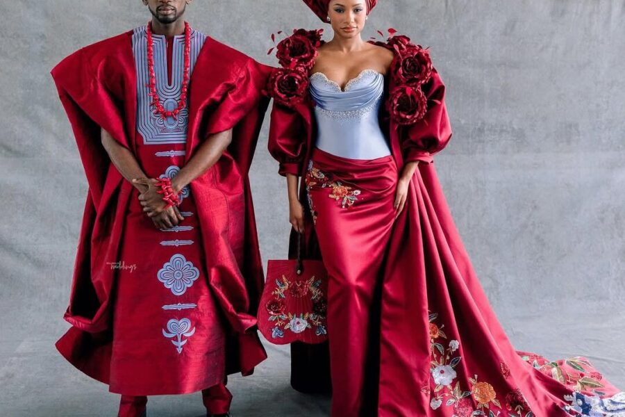 Inside Mr Eazi & Temi Otedola's Stunning Cultural Wedding Fusion


Temi & Mr Eazi: Where High Fashion Meets Nigerian Tradition


Royal Elegance: Mr Eazi & Temi Otedola's Traditional Wedding Style
