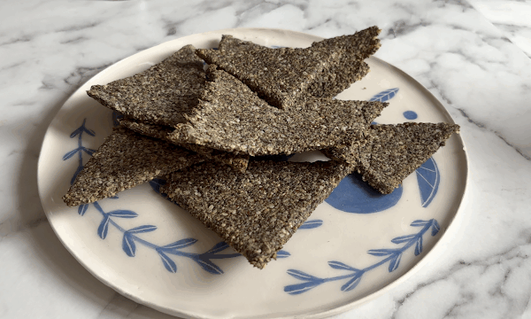 Homemade Seed Crackers: A Simple Gluten-Free Snack