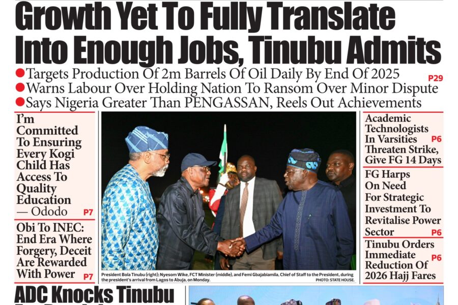 Key Headlines from Nigerian Press: Independent News Update 7/10/25