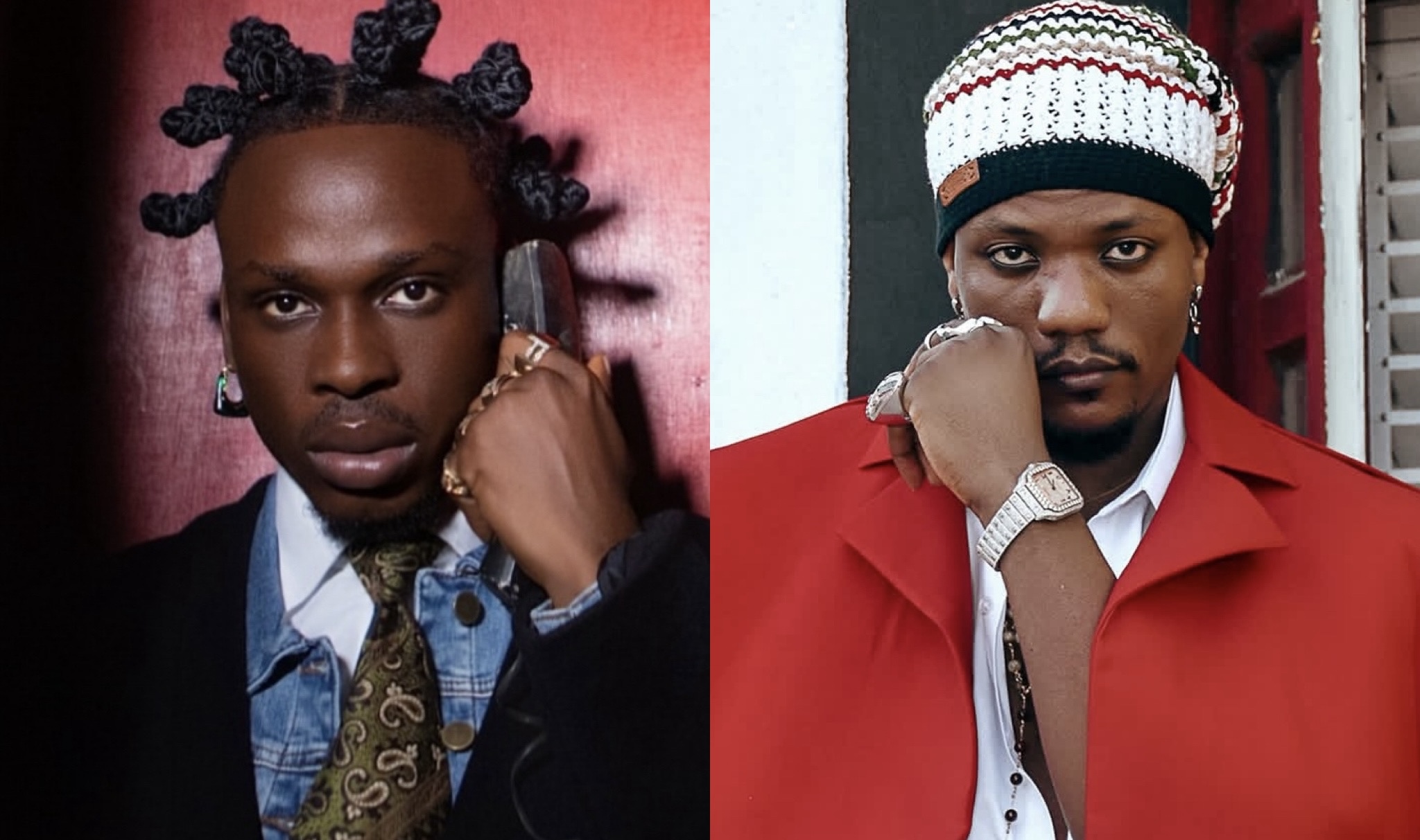 Pheelz & Fireboy DML Drop Epic Collaboration 'Peace by Piece'


Dynamic Duo: Pheelz Joins Forces with Fireboy DML on New EP


'Peace by Piece': The Magical Fusion of Pheelz and Fireboy DML