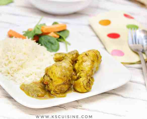 Island-Style Curry Chicken with Caribbean Spices