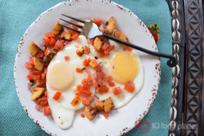 Crispy Dodo and Eggs: A Classic Nigerian Morning Dish