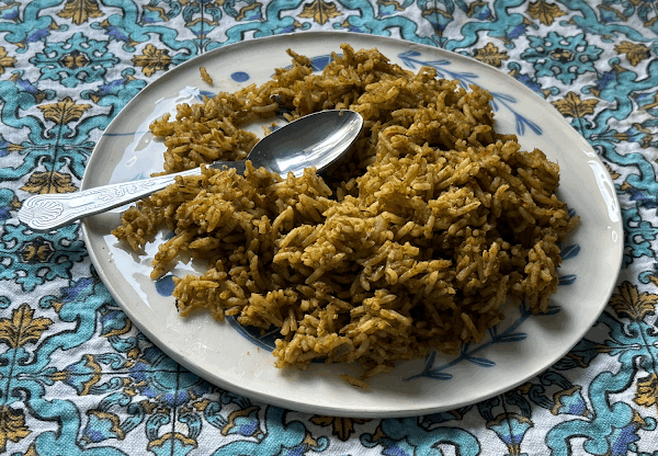 Toddler-Approved Kale Jollof Rice: A Gentle Nigerian Fusion