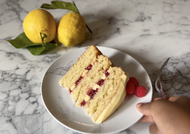 Vegan Honey-Kissed Lemon Cake (Inspired by Meghan Markle)