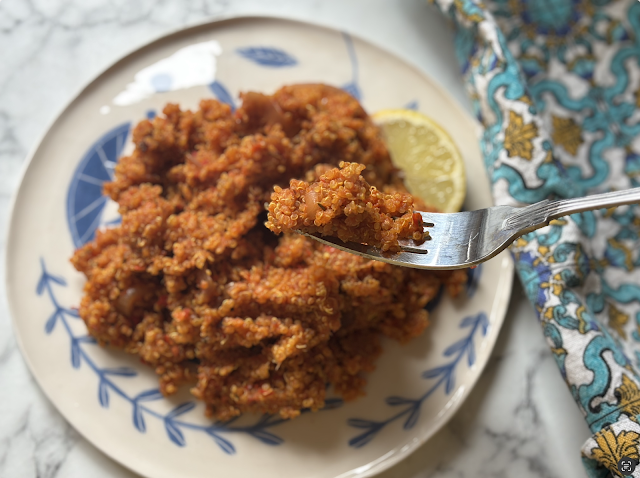 West African-Inspired Jollof Quinoa