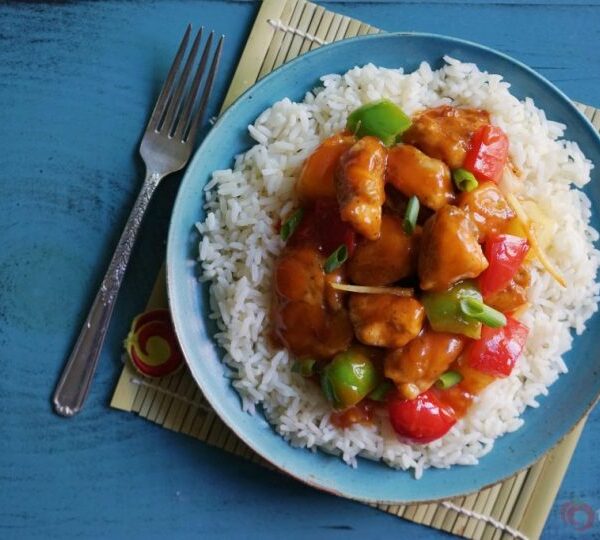 Nigerian-Style Sweet and Sour Chicken with a Spicy Kick