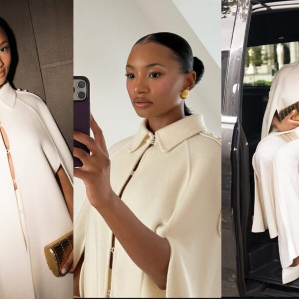 Temi Otedola Dazzles in White During Her Paris Fashion Week Debut