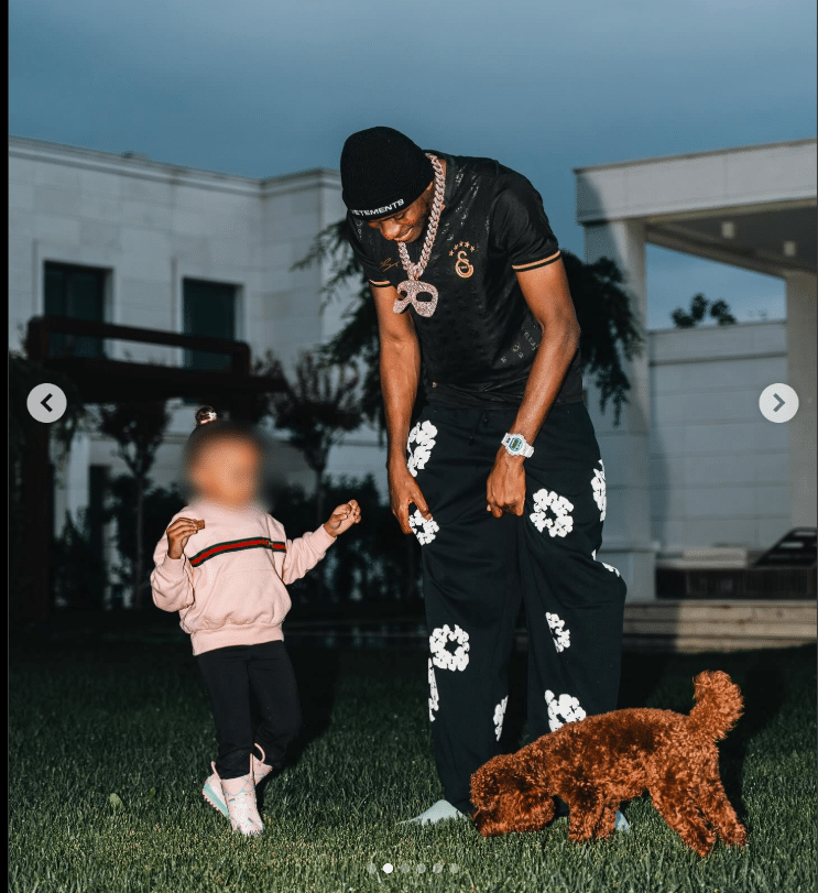 Osimhen's Heartwarming Message to Daughter on Her 3rd Birthday