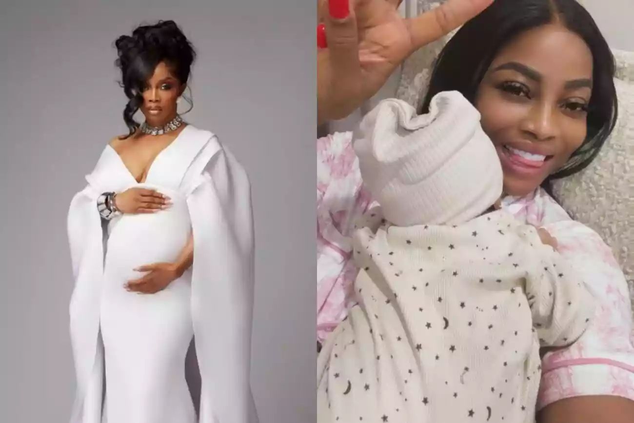 Toke Makinwa Sets Record Straight on Daughter's Name Choice