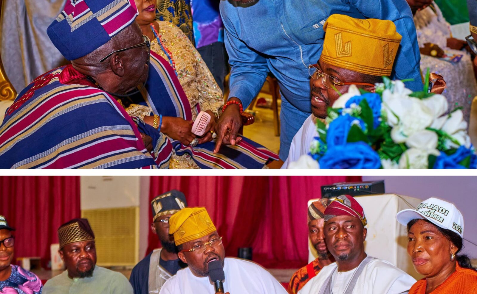 Governor Ajadi Makes Major Donation at Ibadan Royal Book Launch