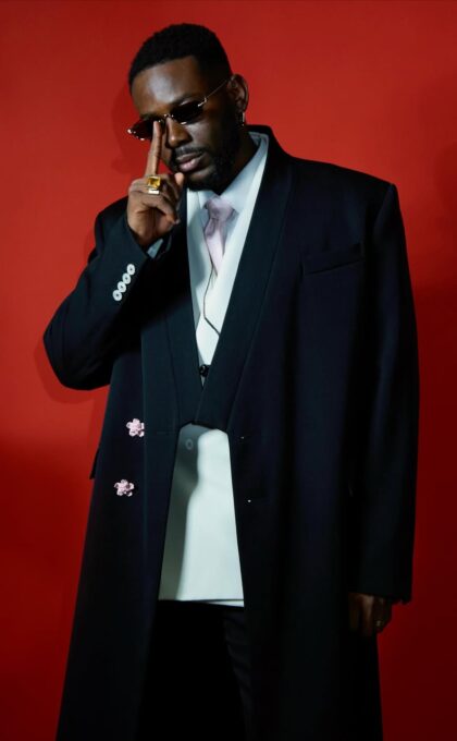 Adekunle Gold Sets London Ablaze with Epic Fashion