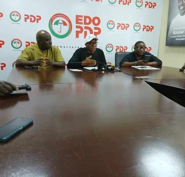 Edo PDP Criticizes Senator Okpebholo's First