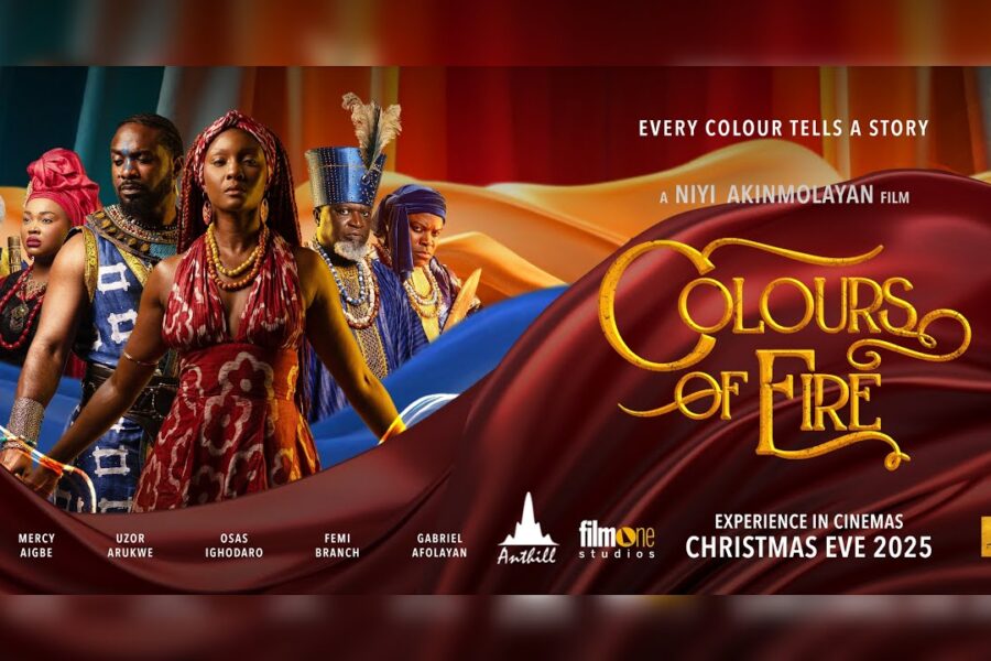 Osas & Uzor Ignite Chemistry in 'Colours of Fire' First Look