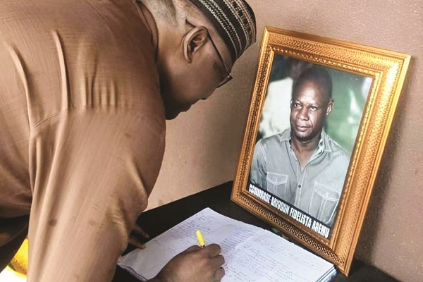 Nigeria Mourns Aremu's Death: Hashim Pays Tribute to Late Leader