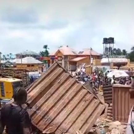 Abia Government Demolishes Illegal Structures in Umuahia to Enforce Urban Planning Laws