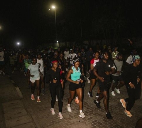 Shight Running Club Hosts Nigeria’s First Silent Disco Run in Lagos