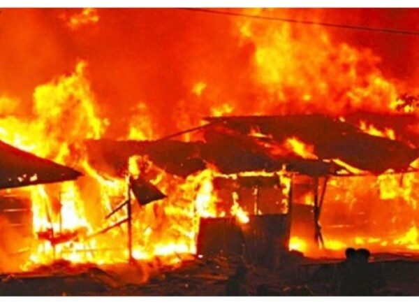 Fire Destroys Residential Building and Shop in Ibadan