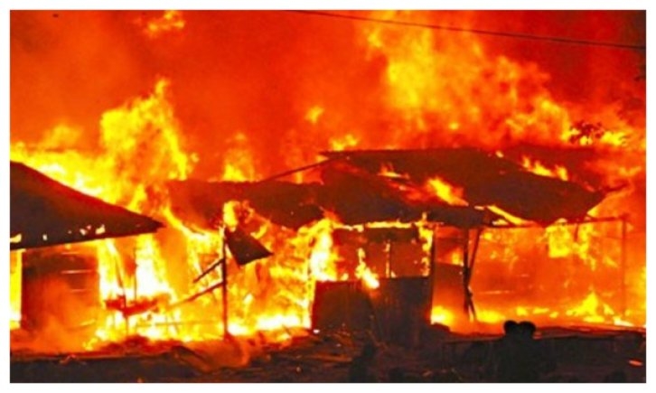 Fire Destroys Residential Building and Shop in Ibadan