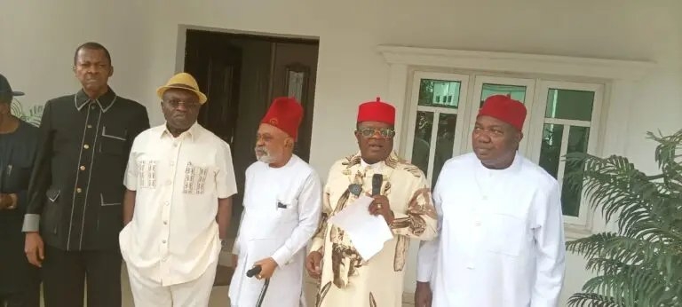 2027: Former South East Governors Unite in Support of Tinubu