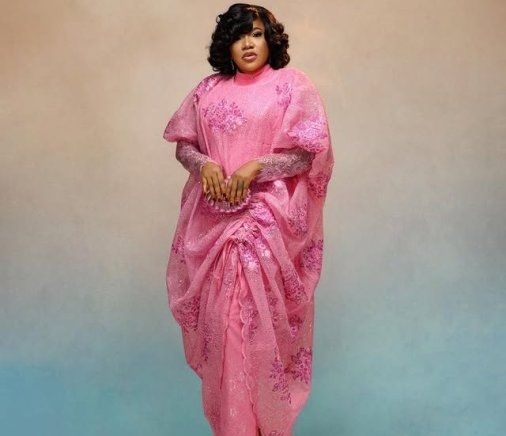 Toyin Abraham Shines in Stunning Weekend Outfit, Celebrating Yoruba Heritage with Elegance