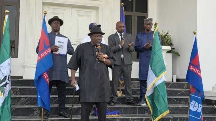 Senator Dickson Extends NDC Invitation to Nigerians