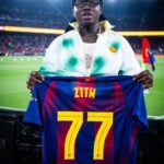 Barcelona Honors Nigerian Entertainer Zlatan Ibile at Spotify Camp Nou