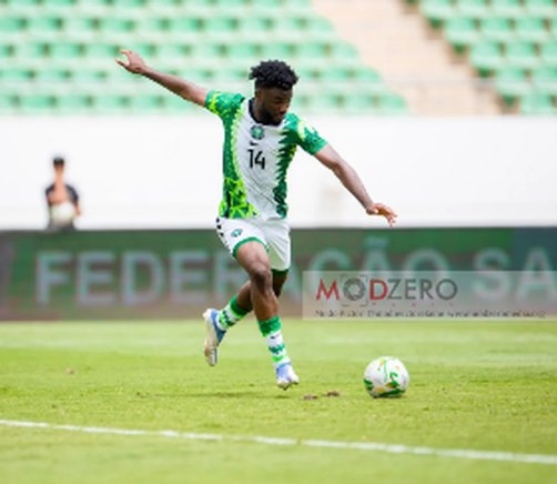 Moffi Confident: 'No Pressure at All' Ahead of Super Eagles' Zimbabwe Clash