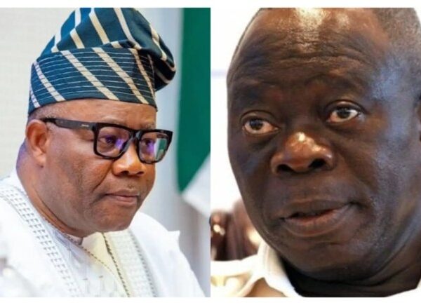 Oshiomhole Challenges Akpabio to Vacate Senate President Office, Urge Leadership by Example