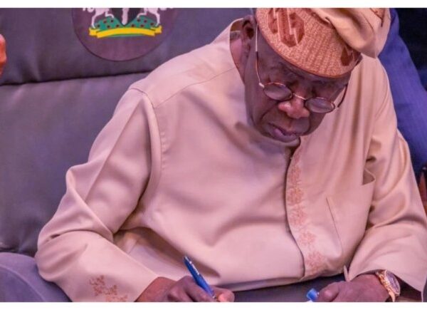 Tinubu Submits Presidential Nomination Forms to APC in 2027