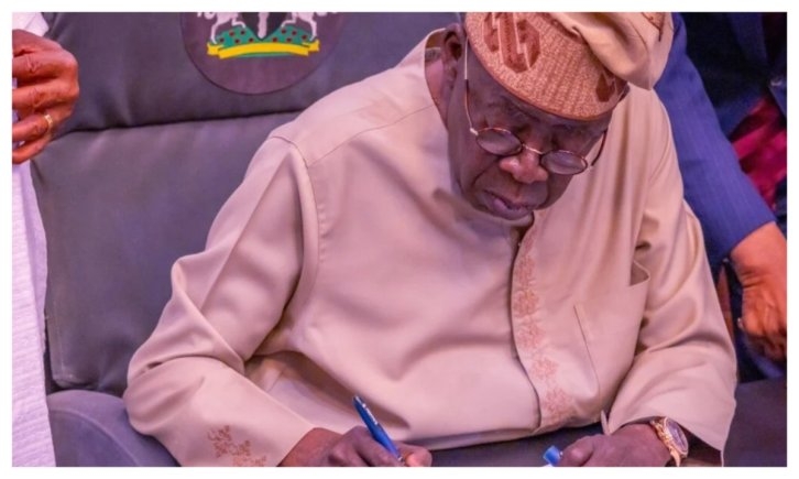 Tinubu Submits Presidential Nomination Forms to APC in 2027