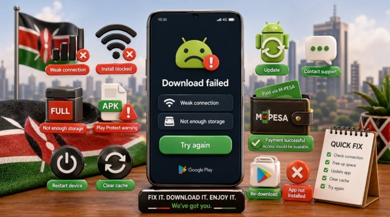 How to Fix Android App Download Problems in Kenya: Quick Solutions for 2024