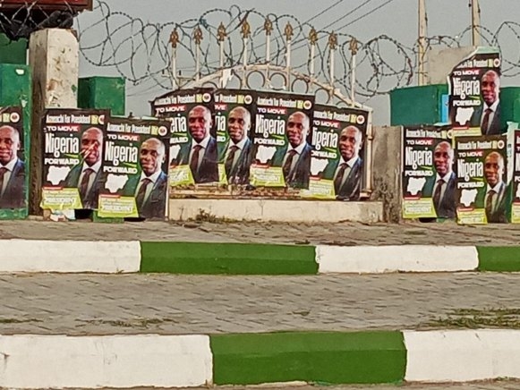 Amaechi 2027 Presidential Campaign Posters Appear Across Bauchi Streets