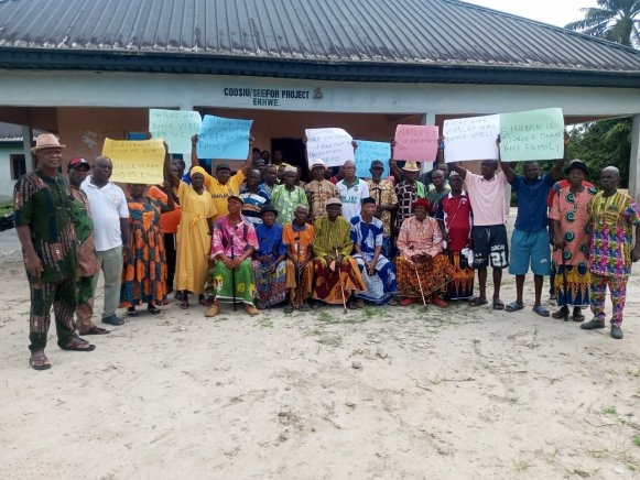 Delta Community Protests Against Monarch’s Son Over Roadblocks and Illegal Levies