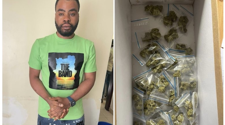 Nigerian Christian Ikechukwu Uzochukwu Arrested in Kenya Over Alleged Drug Trafficking, 33 Cannabis Sachets Seized in Home Raid