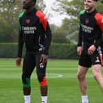 18-Year-Old Left Back Ogunnaike Promoted to Arsenal First Team Training Ahead of Fulham Clash