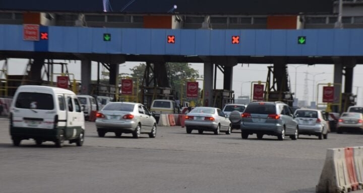 Speeding Truck Crash at Lagos Toll Gate Leaves Many Lucky to Escape Death