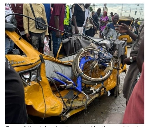 Multiple Injured in Lagos After Vehicle Collides with Tricycles