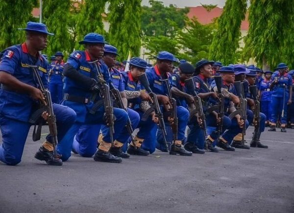 NSCDC Arrests and Parades Three Suspected Criminals in Zamfara