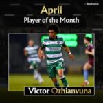 Ozhianvuna Named Shamrock Rovers Player of the Month for First Time Ahead of Arsenal Move