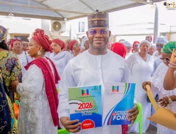 Yahaya Bello Files for APC Senatorial Bid in 2027 Elections