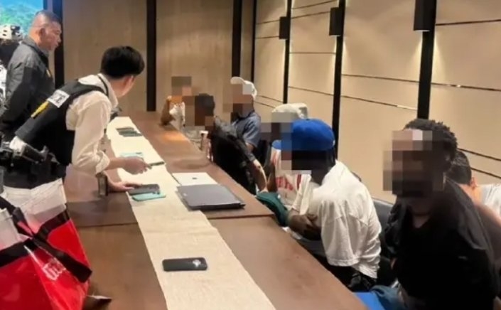 Six Nigerians Arrested in Thailand Over Alleged Romance Scams and Visa Overstays