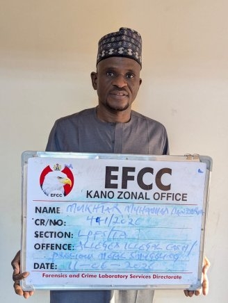 EFCC Arrests Airport Security Officer and Two Others Over Alleged Gold Smuggling in Kano