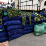 Lagos Police Intercept Diesel Truck Carrying Military Camouflage and Cartons of Drugs