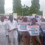 Lagos 2027: Agege APC Leaders Protest in Abuja Over Rejected Assembly Primary Results