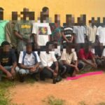 Police Raid Cultists’ Initiation Ceremony in Ogun, Arrest 30 Suspects