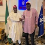 Kwankwaso Meets NDC National Leader Seriake Dickson Amid Party Deregistration Crisis