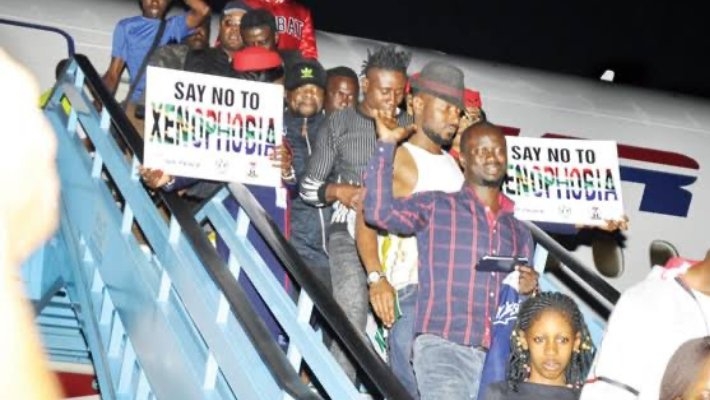 FG Assures Nigerians Abroad of Safety as 208 Evacuated Nationals Arrive in Lagos from South Africa