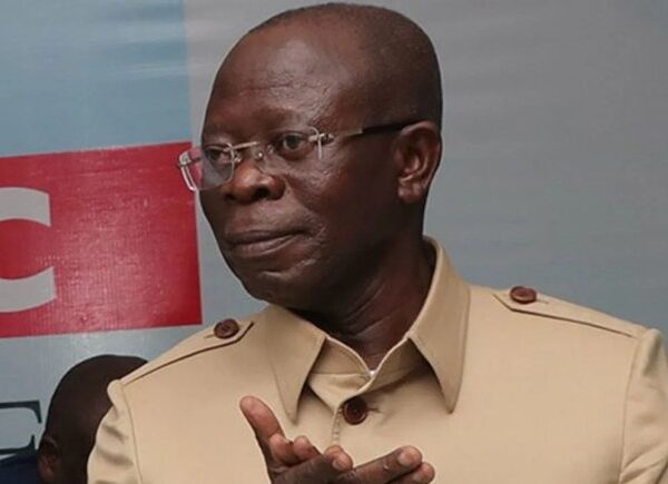 Oshiomhole Claims Amaechi Couldn’t Vote for Buhari in 2015 Due to Wike Rivalry