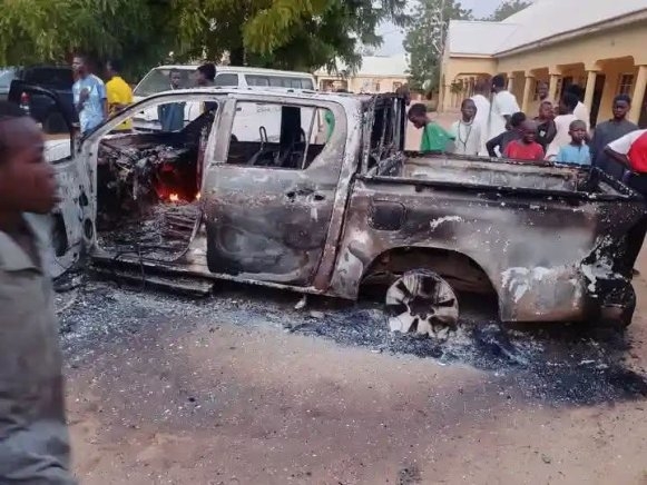 Boko Haram Attacks Yobe, Burns Trucks and Official Vehicles